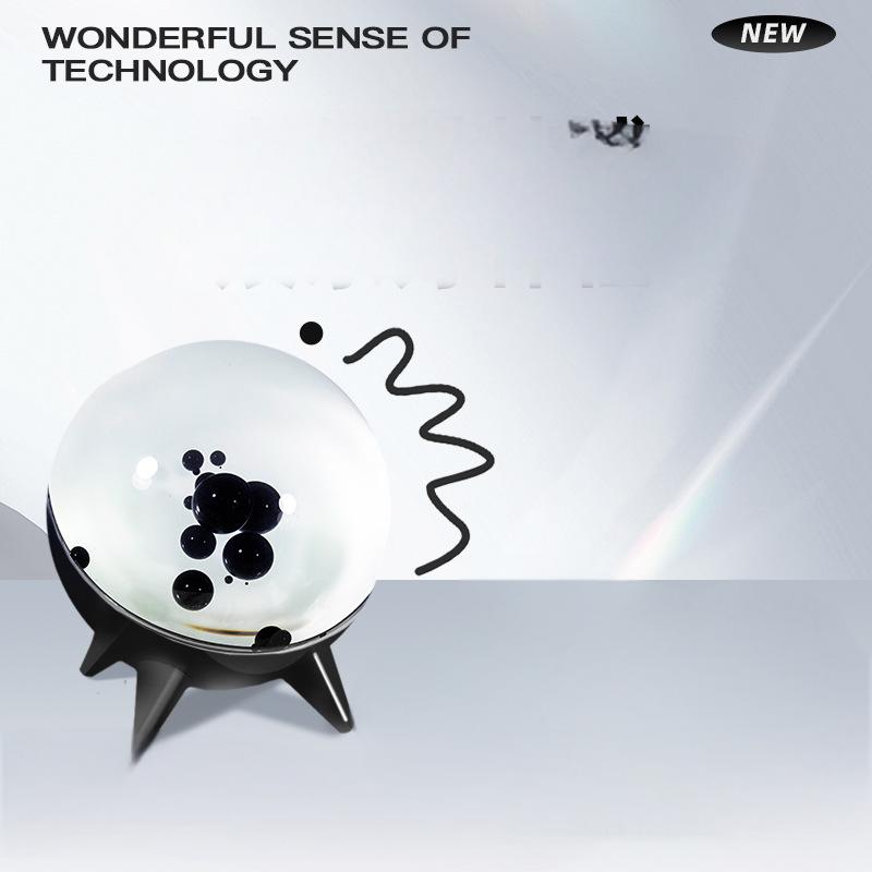 Magnetic Fluid Pickup Venom Music Rhythm Light Companion Visualization Desktop Trendy Play Ornament Creative Gift.