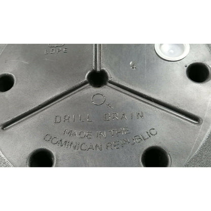 Mosswood Resin Planter – 18in Matte Black Weather Resistant - GoTypical