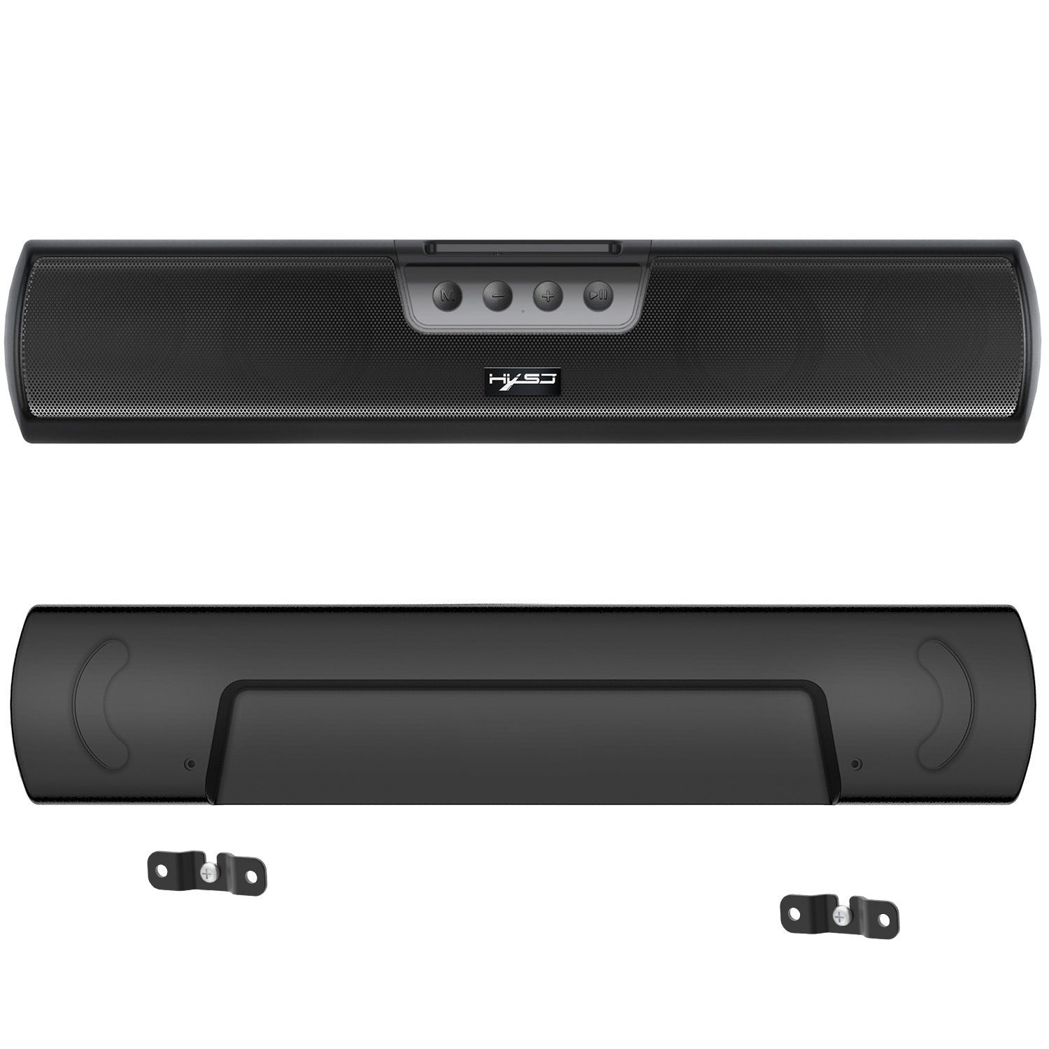 Home Bluetooth 5.0 Speaker Extended Edition Desktop Wall mounted Wireless Speaker Bass Cannon Speaker Supports USB TF.