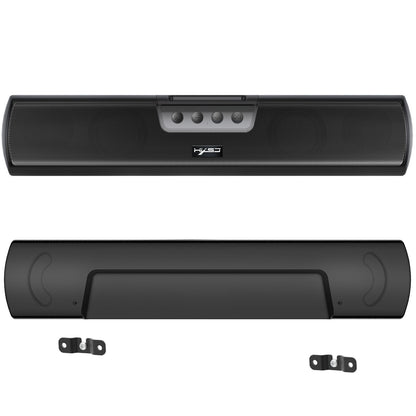 Home Bluetooth 5.0 Speaker Extended Edition Desktop Wall mounted Wireless Speaker Bass Cannon Speaker Supports USB TF.