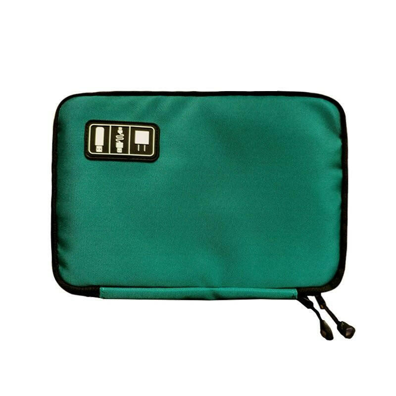 Compact Electronics Organizer – Portable Tech Bag with Multiple Compartments - GoTypical