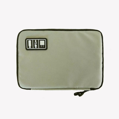 Compact Electronics Organizer – Portable Tech Bag with Multiple Compartments - GoTypical