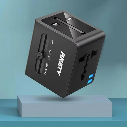 . Dual USB Travel Converter Plug – Universal European & American Socket - GoTypical