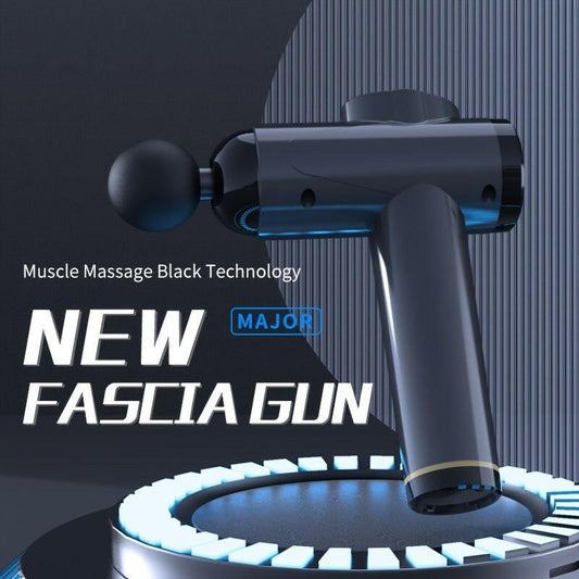. High Frequency Massage Gun – Black Portable Muscle Massager - GoTypical