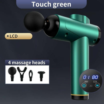 . High Frequency Massage Gun – Black Portable Muscle Massager - GoTypical