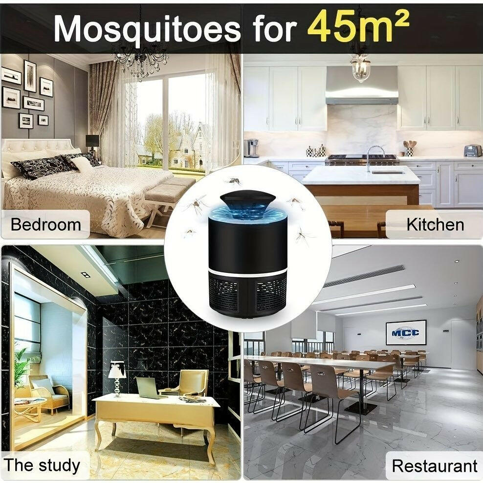 LED Mosquito Killer Lamp – Indoor Insect Zapper with UV Light - GoTypical