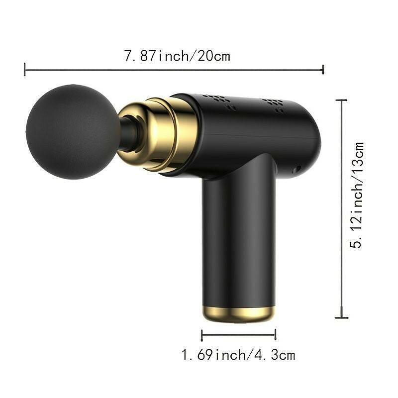 . Mini Massage Gun – Handheld Deep Tissue Muscle Percussion Massager - GoTypical