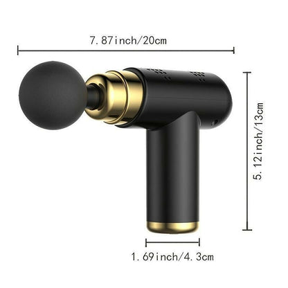 . Mini Massage Gun – Handheld Deep Tissue Muscle Percussion Massager - GoTypical