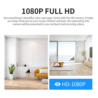 . Mini Robot 1080P Wifi IP Camera – Indoor Dome, Night Vision - GoTypical