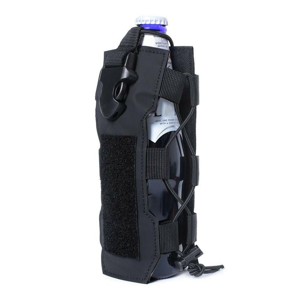 MOLLE Water Bottle Bag – Tactical Hydration Carrier Compact Design - GoTypical