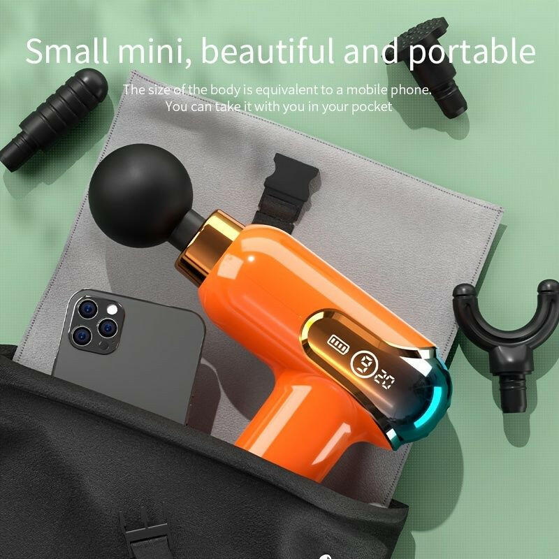 Fascia Gun Portable Mini Electric Massage Gun – . Muscle Massager - GoTypical
