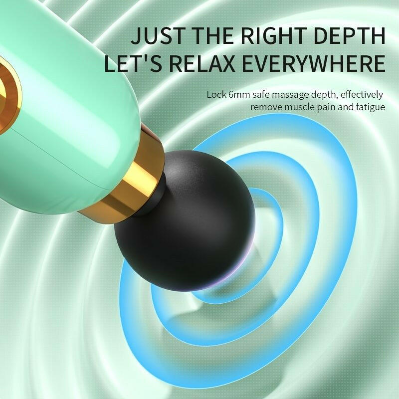 Fascia Gun Portable Mini Electric Massage Gun – . Muscle Massager - GoTypical