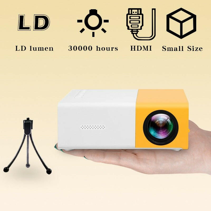 . Portable Movie Projector – WiFi HDMI USB Compatible - GoTypical