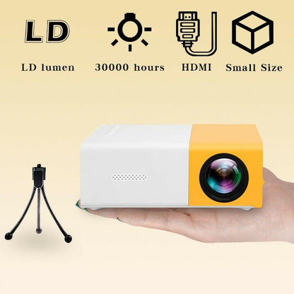 . Portable Movie Projector – WiFi HDMI USB Compatible - GoTypical