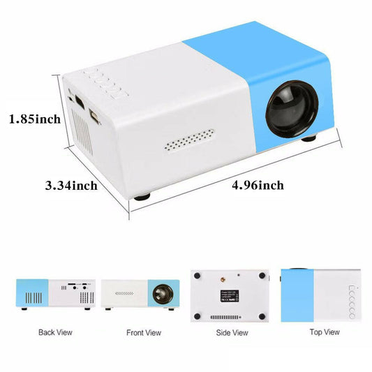 . Portable Movie Projector – WiFi HDMI USB Compatible - GoTypical