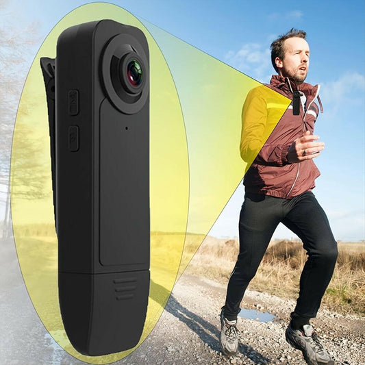 . Portable Wearable Camera – 1080P HD Black Mini Camcorder - GoTypical