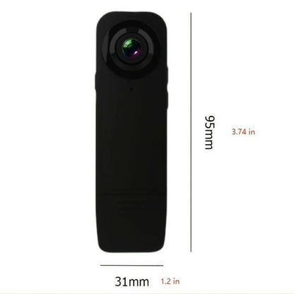 . Portable Wearable Camera – 1080P HD Black Mini Camcorder - GoTypical