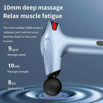 . Retinal Gun Deep Muscle Massage Gun – Haze Blue, Portable - GoTypical