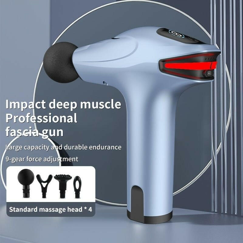 . Retinal Gun Deep Muscle Massage Gun – Haze Blue, Portable - GoTypical