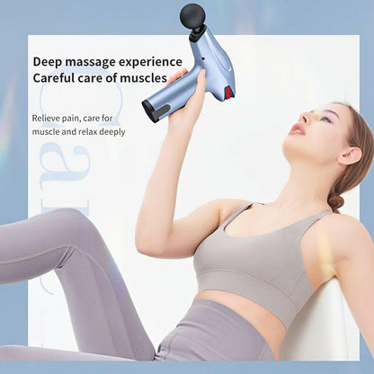 . Retinal Gun Deep Muscle Massage Gun – Haze Blue, Portable - GoTypical