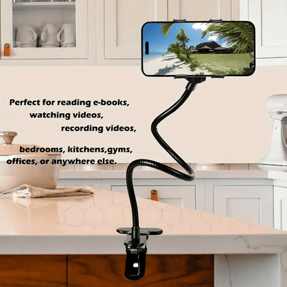2 Pack Cell Phone Holder – 360° Rotating Flexible Gooseneck Stand - GoTypical