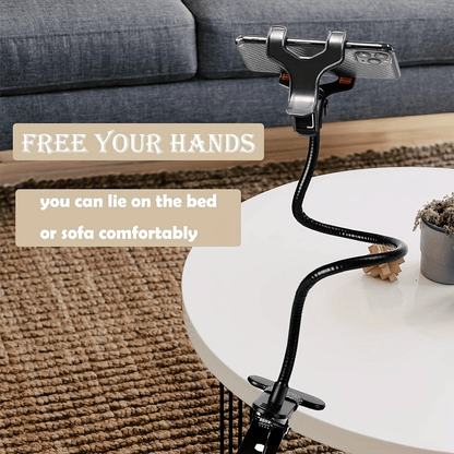 2 Pack Cell Phone Holder – 360° Rotating Flexible Gooseneck Stand - GoTypical