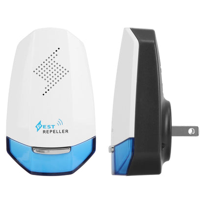 2 Pack Ultrasonic Pest Repeller with Night light Plug In Pest Mice Repellent Indoor Roach Bed Bug Mouse Rodent Mosquito Killer for Bedroom Garage Warehouse Office - GoTypical