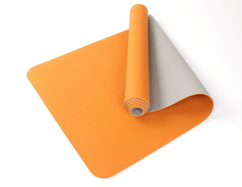 2 Tone TPE Yoga Mat – Premium Non-Slip Eco-Friendly 6mm Thick - GoTypical