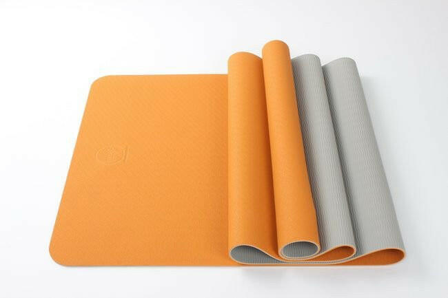 2 Tone TPE Yoga Mat – Premium Non-Slip Eco-Friendly 6mm Thick - GoTypical