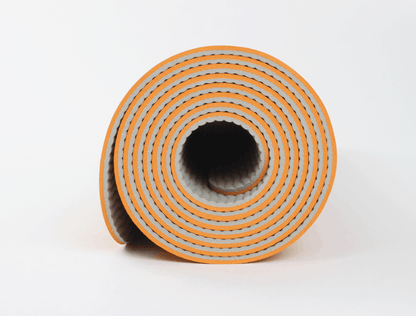 2 Tone TPE Yoga Mat – Premium Non-Slip Eco-Friendly 6mm Thick - GoTypical