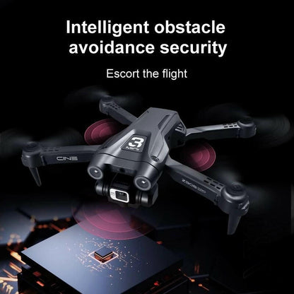 . Mini Drone 4K HD Camera – Foldable Grey Professional UAV - GoTypical
