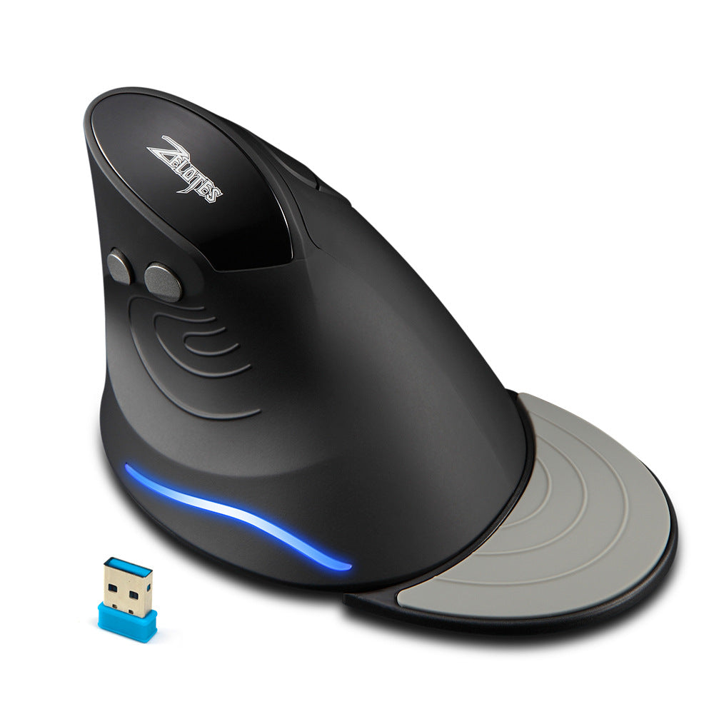 Master F17 Vertical Mouse Ergonomic Worm Anti Mouse Hand Laptop Desktop Wireless Mouse.