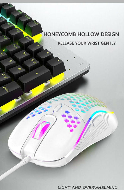 Wireless Gaming Mouse – . 2.4G Lightweight with 7-Color Breathing Light - GoTypical