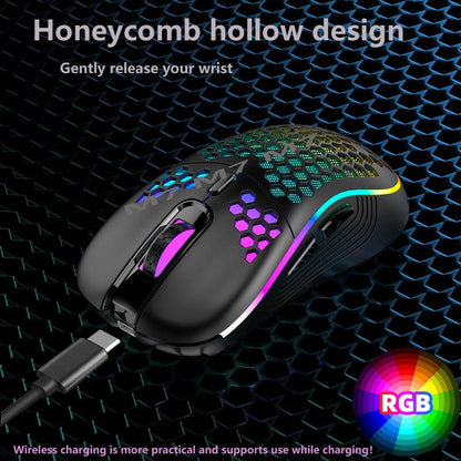 Wireless Gaming Mouse – . 2.4G Lightweight with 7-Color Breathing Light - GoTypical