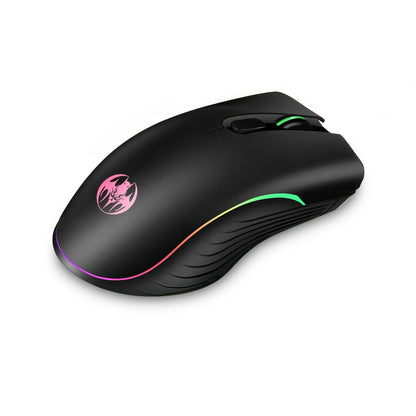 . Wireless Charging Mouse – 2.4G Wireless, Colorful Luminous Design - GoTypical