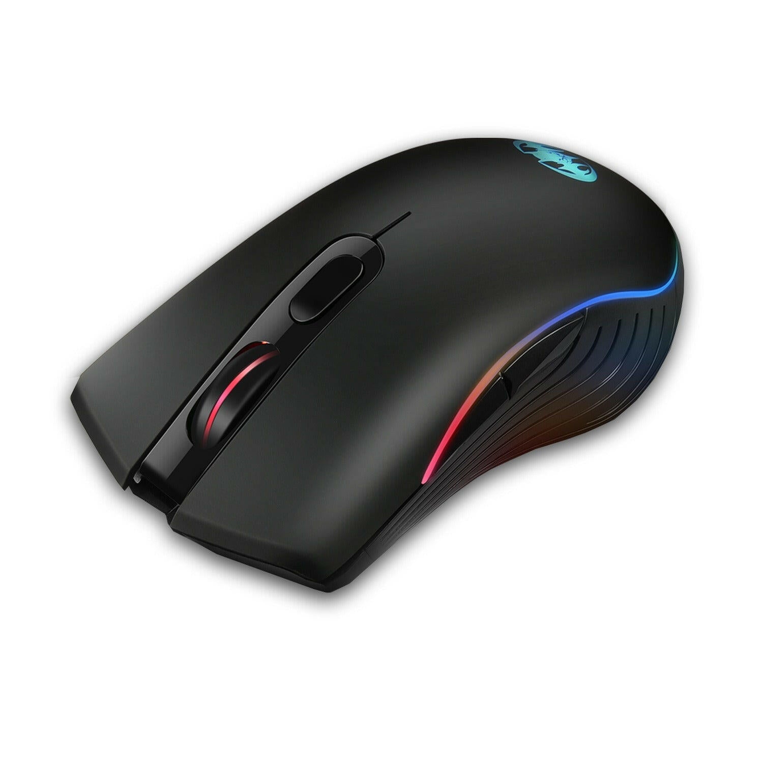 . Wireless Charging Mouse – 2.4G Wireless, Colorful Luminous Design - GoTypical