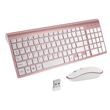 . 2.4G Wireless Keyboard and Mouse Kit – Mini Compact Design - GoTypical