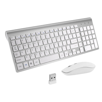 . 2.4G Wireless Keyboard and Mouse Kit – Mini Compact Design - GoTypical