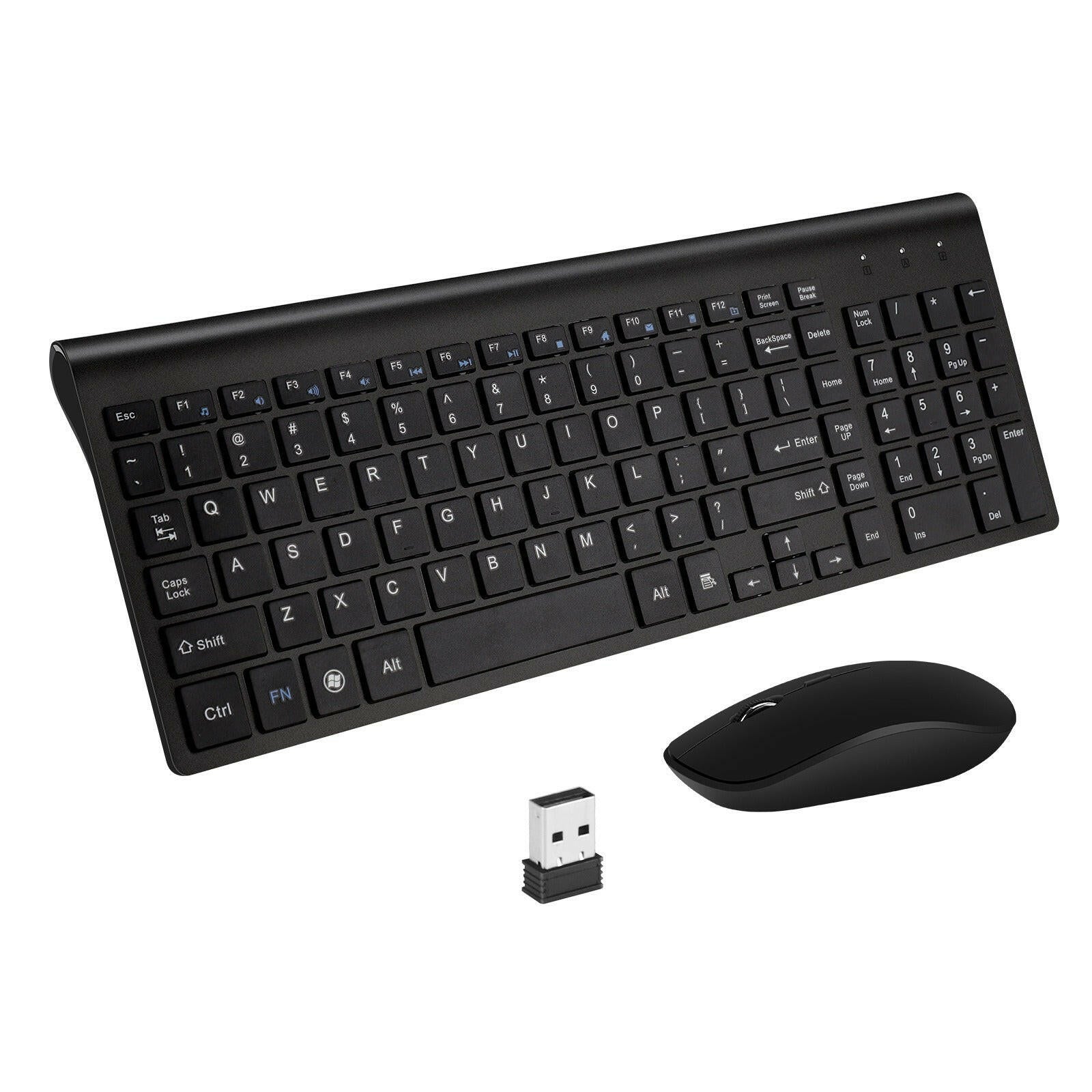 . 2.4G Wireless Keyboard and Mouse Kit – Mini Compact Design - GoTypical