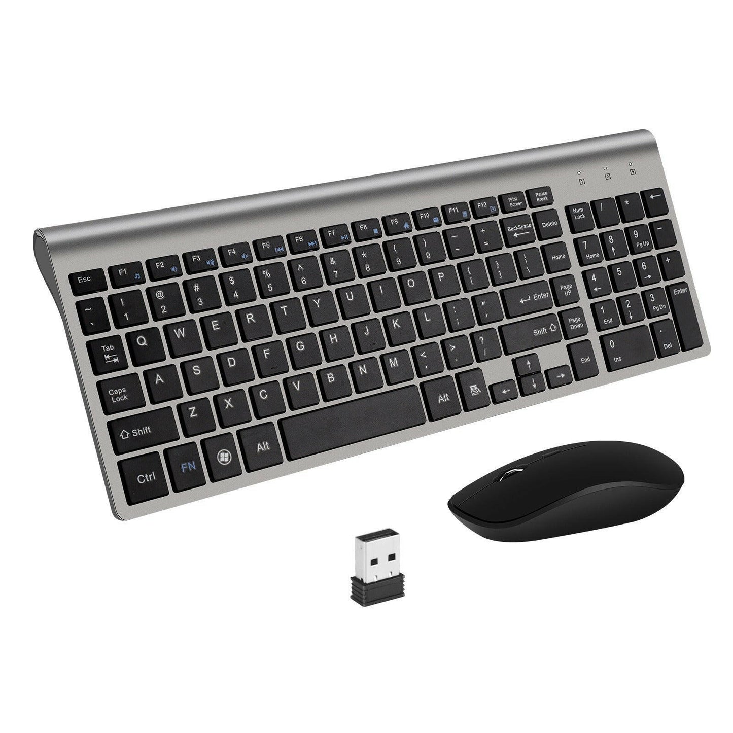 . 2.4G Wireless Keyboard and Mouse Kit – Mini Compact Design - GoTypical