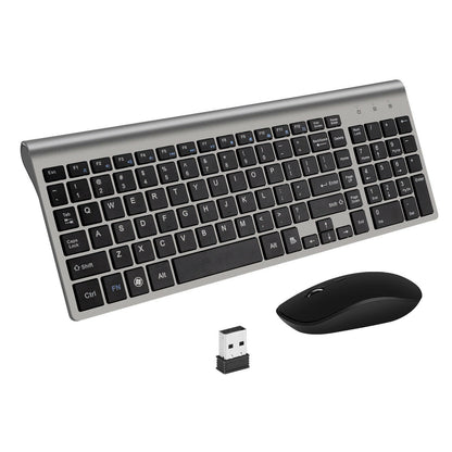 . 2.4G Wireless Keyboard and Mouse Kit – Mini Compact Design - GoTypical