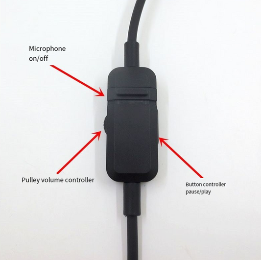 Baiya MMX300II Second Generation Head Mounted Earphones Game Chicken Earphone Cable Audio Cable