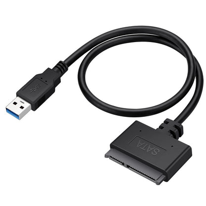 USB 3.0 Easy Drive Cable SATA to USB 3.0 Cable 2.5-inch Hard Disk Adapter Cable 0.5m