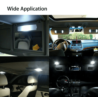 28pcs White LED Car Interior Light Bulbs – Map Dome Door Trunk Kit - GoTypical