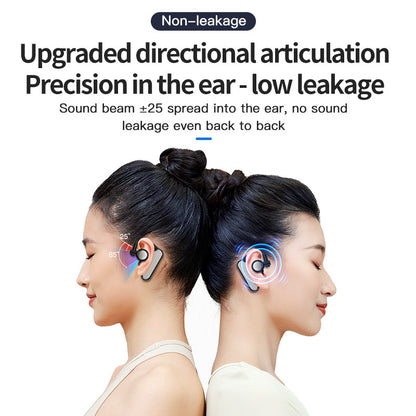 Z8 Bluetooth earphones wireless single ear business hot selling Bluetooth 5.4 long endurance single-sided hanging ear earphones