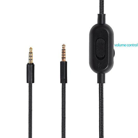 Audio cable suitable for Logitech GPRO X G233 G433 Alpha gaming headphone cable