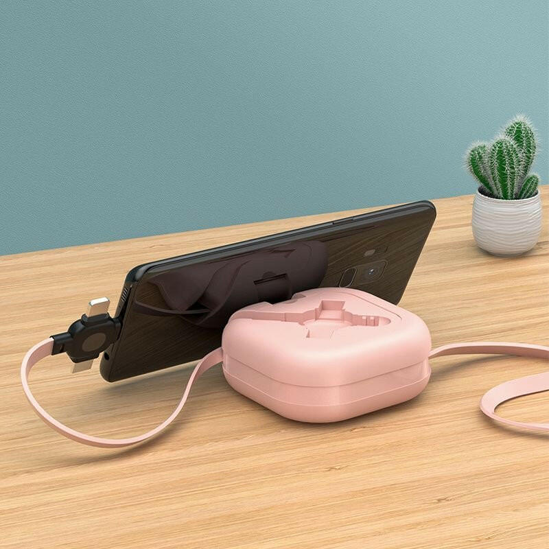 . 3-in-1 Retractable USB Charging Cable – Micro USB, Type C, Lightning - GoTypical