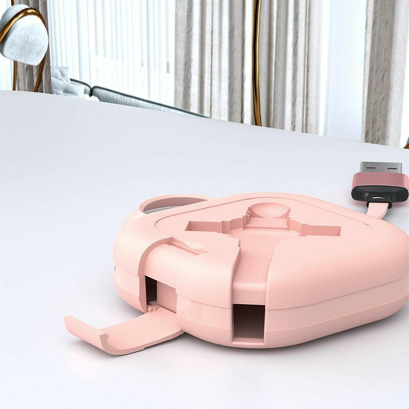 . 3-in-1 Retractable USB Charging Cable – Micro USB, Type C, Lightning - GoTypical