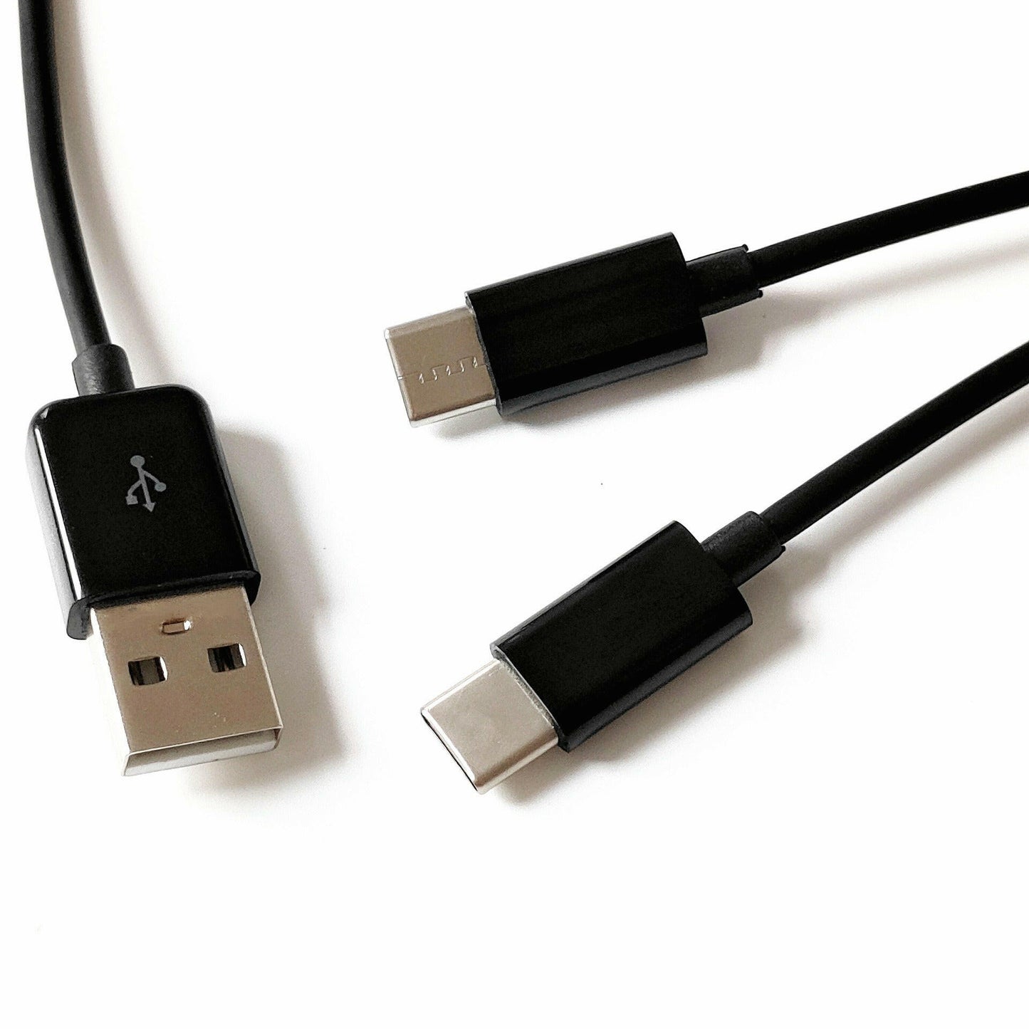 . 3-Meter USB-C 2-in-1 Dual Charging Cable – Pure Copper - GoTypical