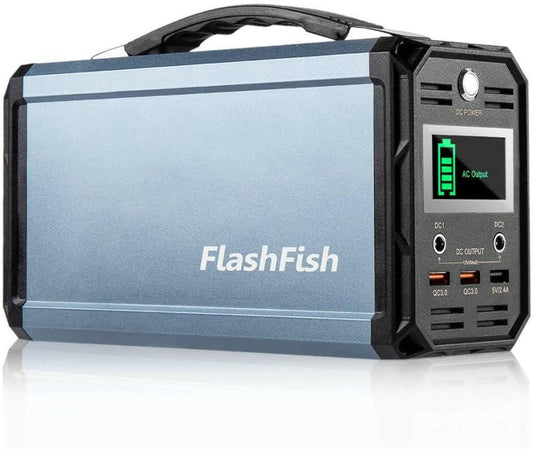 FlashFish 300W Solar Generator – 60000mAh Portable Power Station - GoTypical